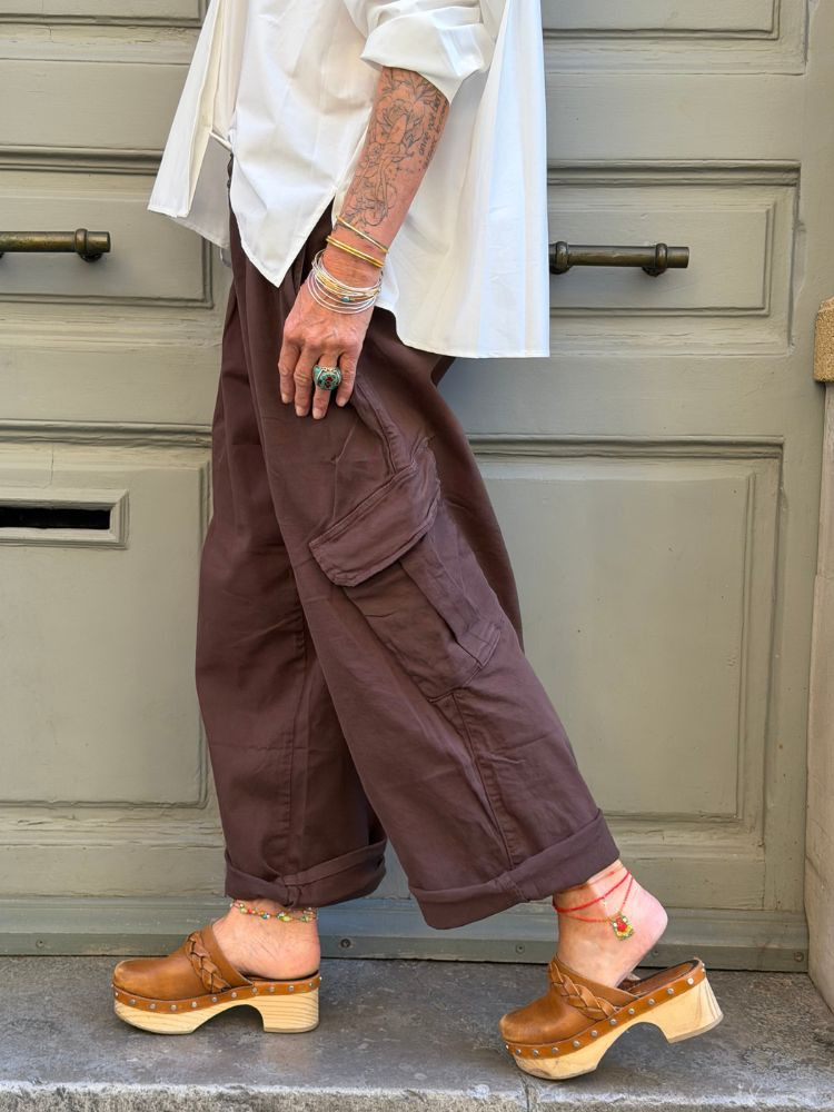 Pantalon ALIX choco