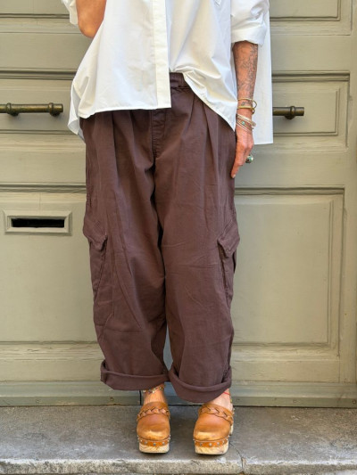 Pantalon ALIX choco 2