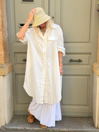 Jupon DIANA blanc