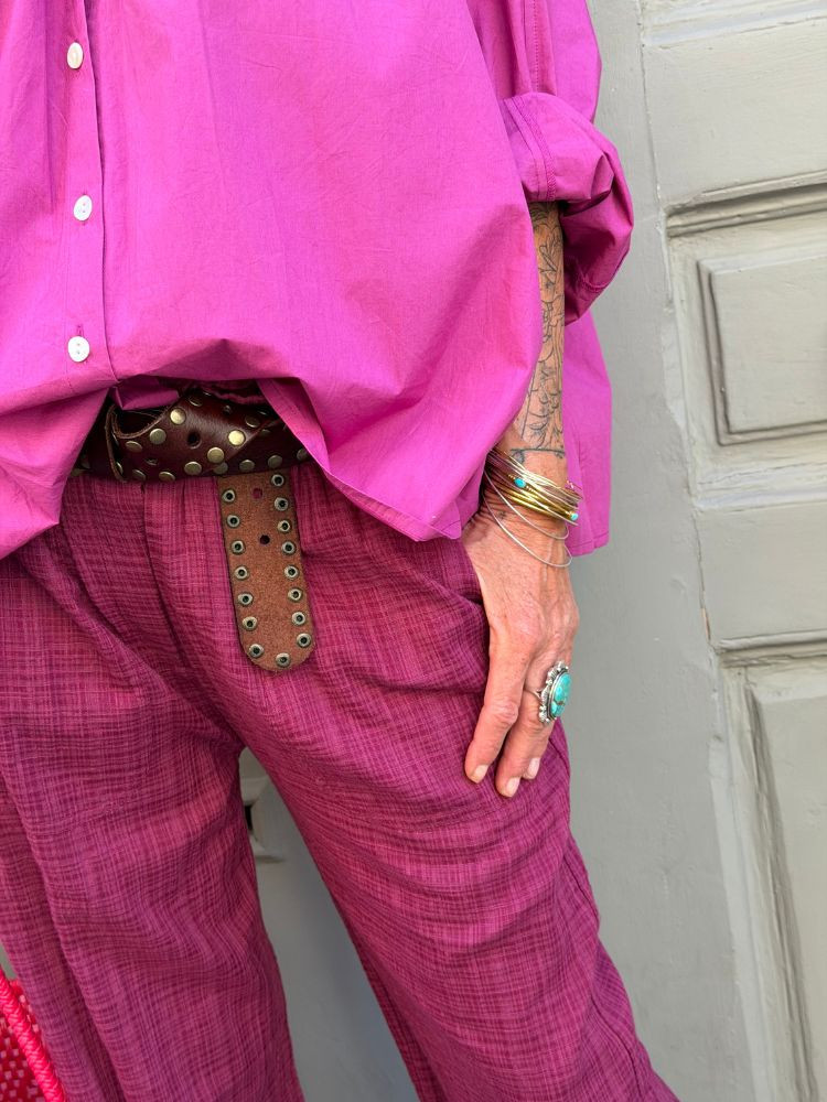 Pantalon CANDICE bordeaux