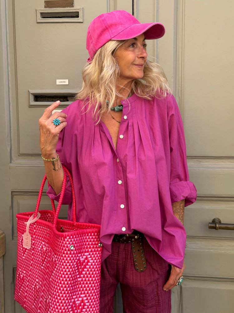 Chemise ANITA cyclamen