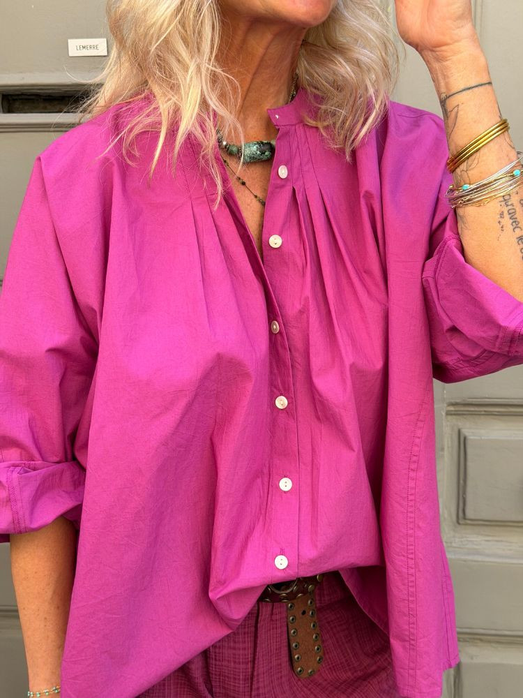 Chemise ANITA cyclamen