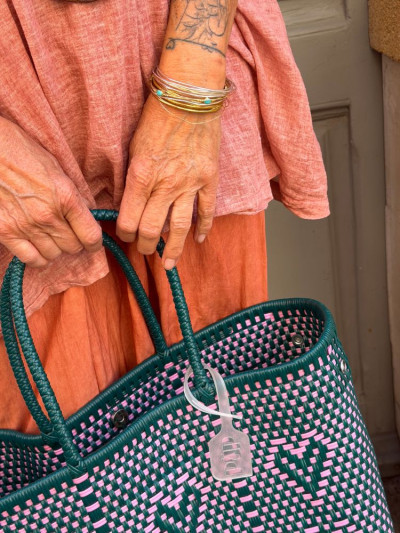 Sac CHERI M jade bubblegum