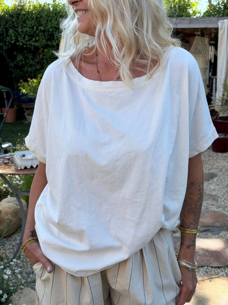 T-shirt PAUL écru