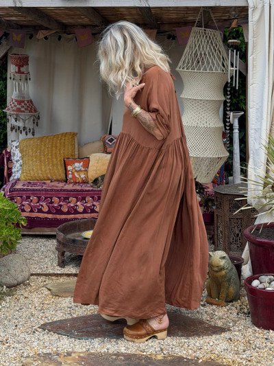 Robe PAOLA marron