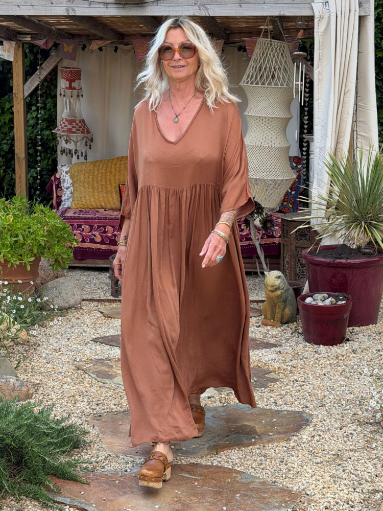 Robe PAOLA marron