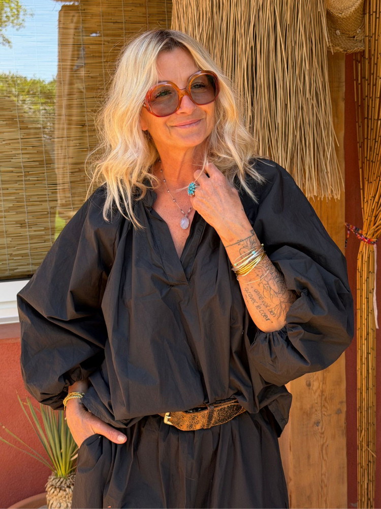 Blouse LEONIE noir