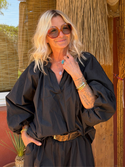 Blouse LEONIE noir