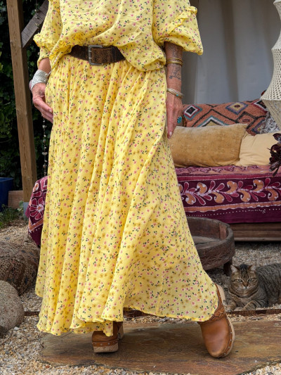 Jupe CECILIA fleuri