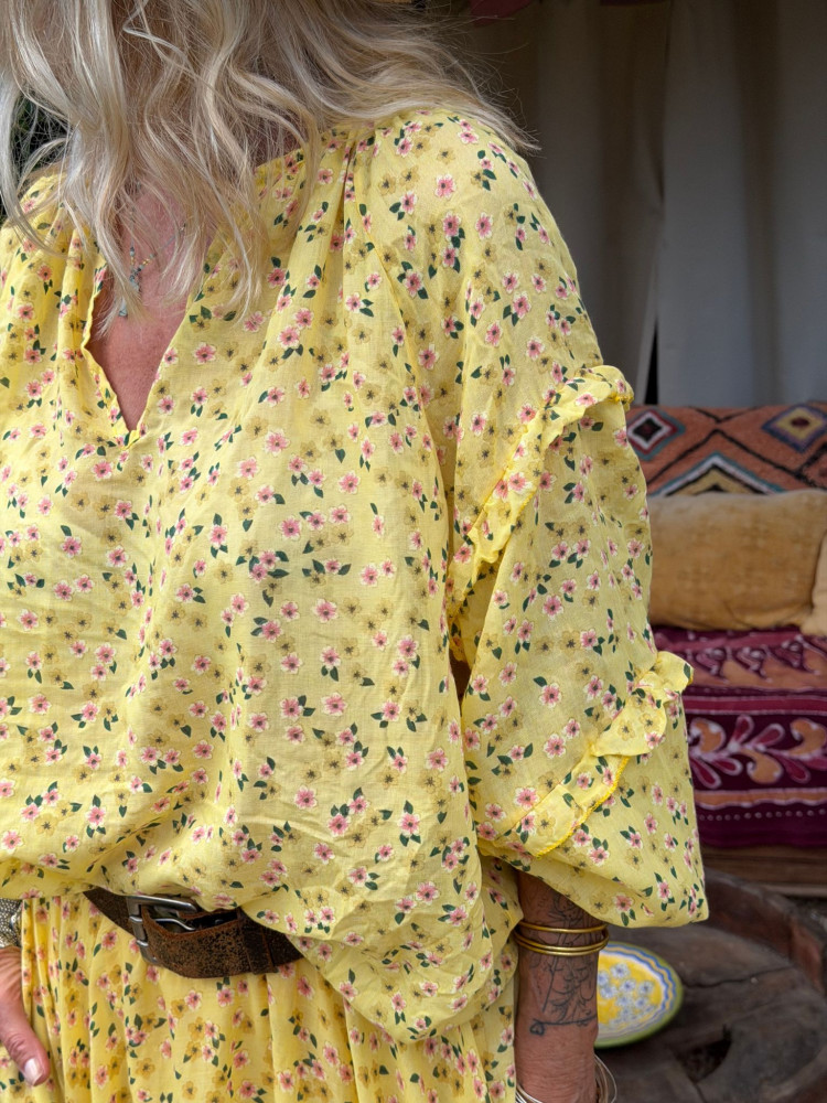 Blouse ZOE jaune