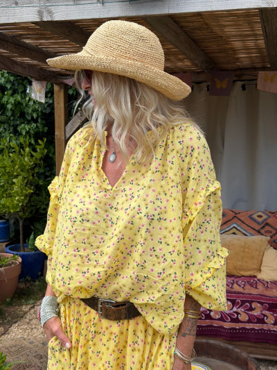 Blouse ZOE jaune