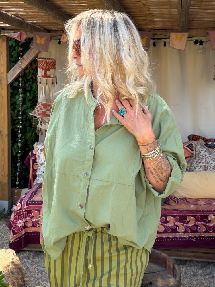 Chemise LINA kaki