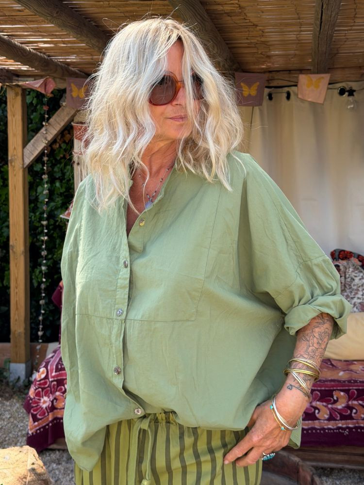 Chemise LINA kaki