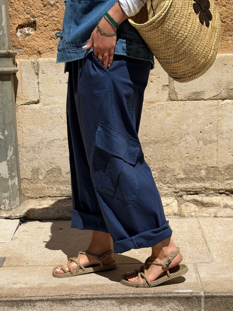 Pantalon SOLINE marine