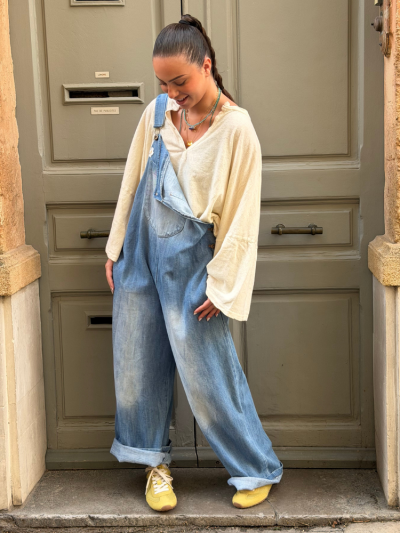 Salopette WITHE LADY bleu