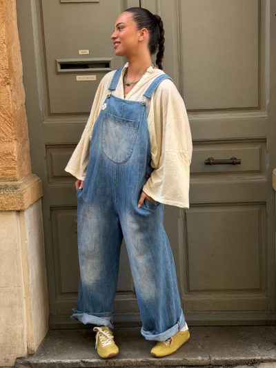 Salopette WITHE LADY bleu