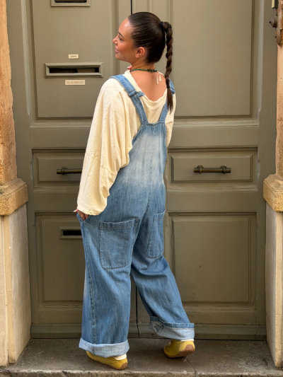 Salopette WITHE LADY bleu