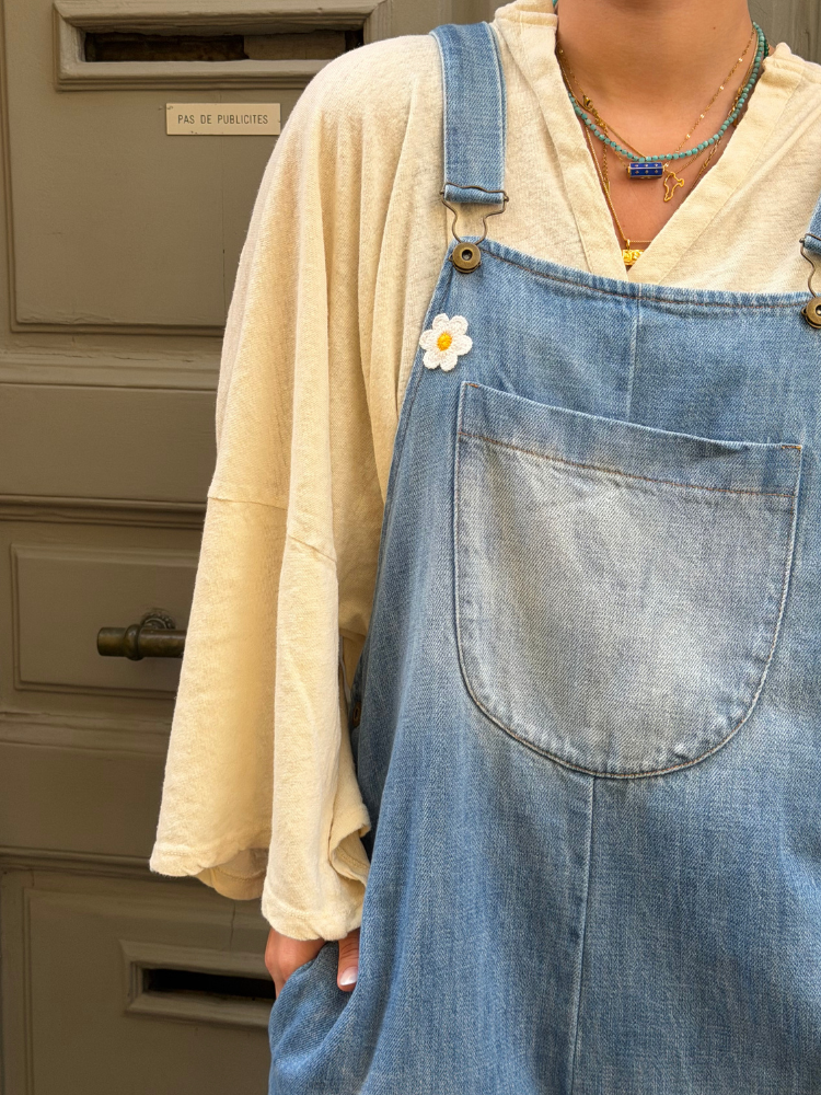 Salopette WITHE LADY bleu