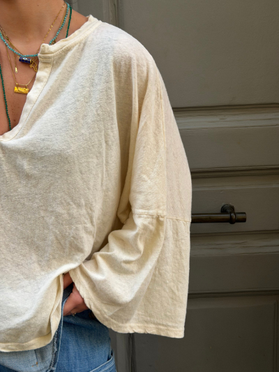 T-shirt JASMINE écru