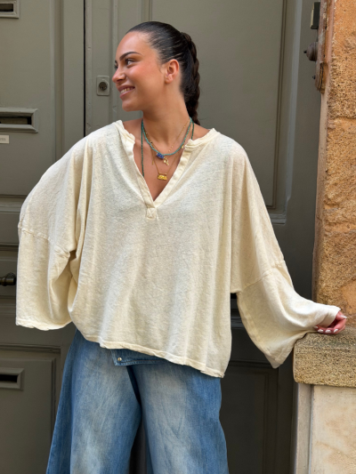 T-shirt JASMINE écru 2