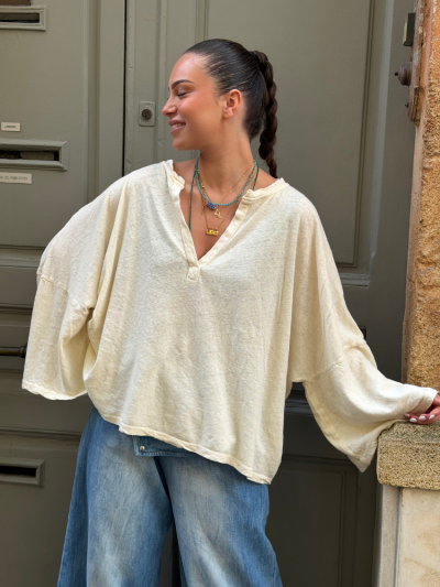 T-shirt JASMINE écru