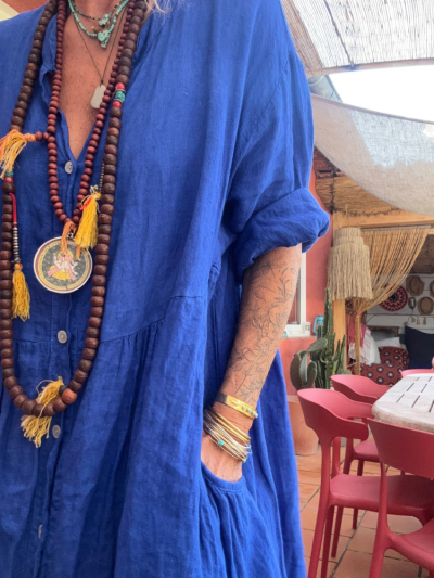 Robe INOLA bleu roi 2