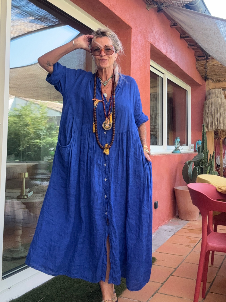 Robe INOLA bleu roi