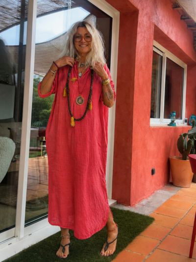 Robe ELSA cerise