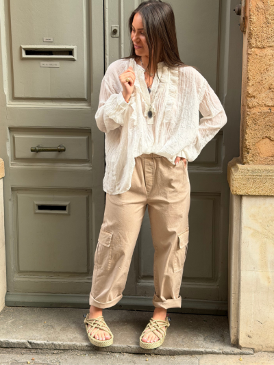Pantalon ELIOT sable 2