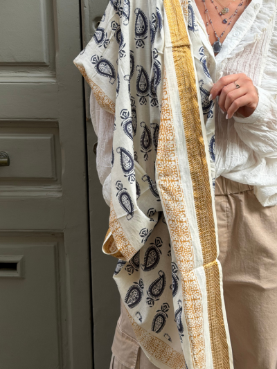 Foulard CLEM écru