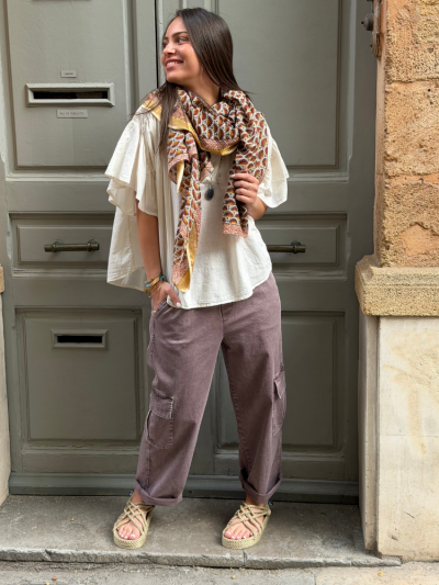 Foulard CLEM rouge 2