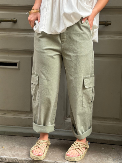Pantalon ELIOT kaki