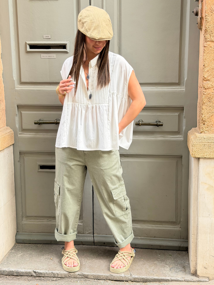Blouse ZOE blanc