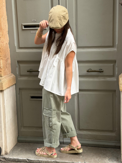 Blouse ZOE blanc