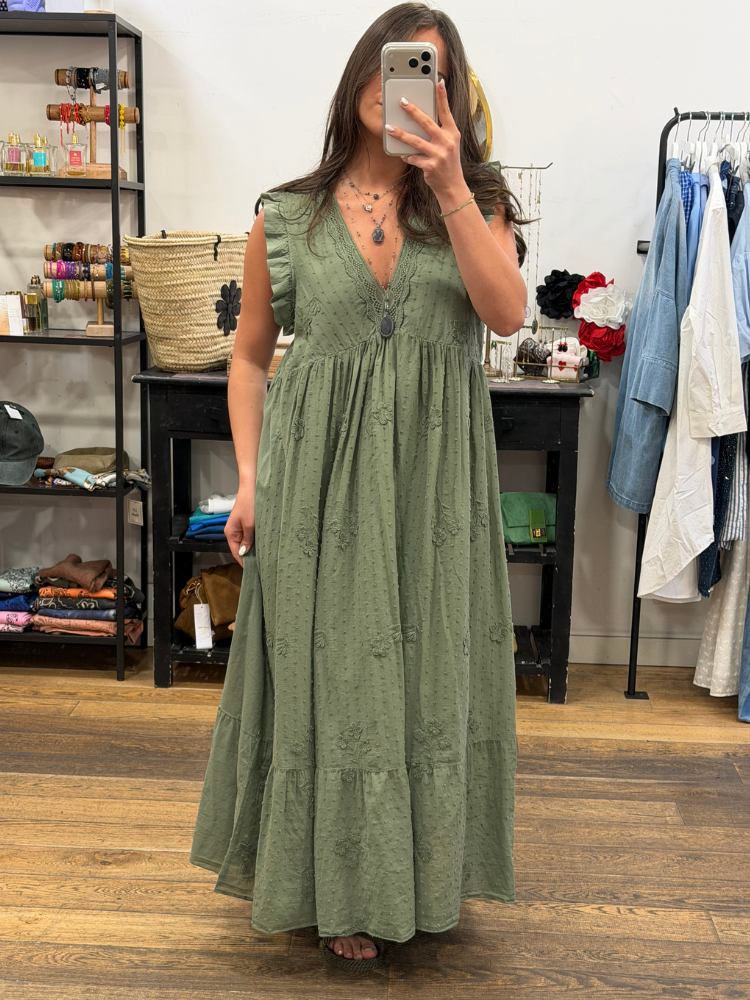 Robe ADELA kaki