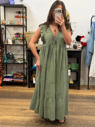 Robe ADELA kaki