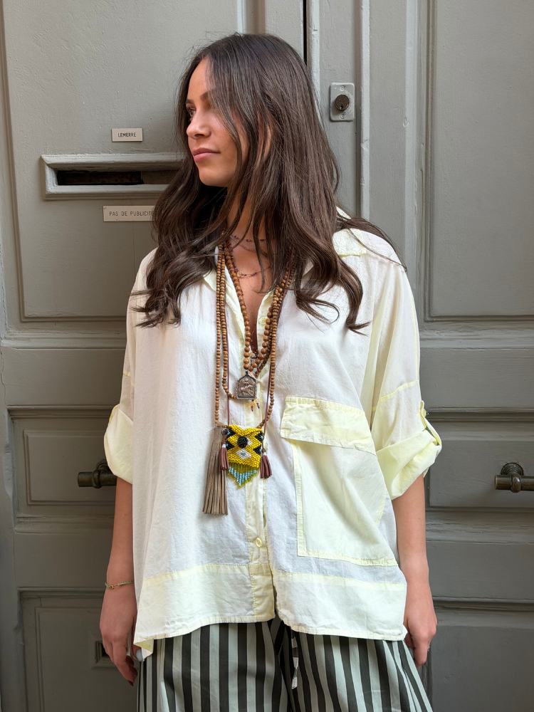 Chemise MIMI jaune