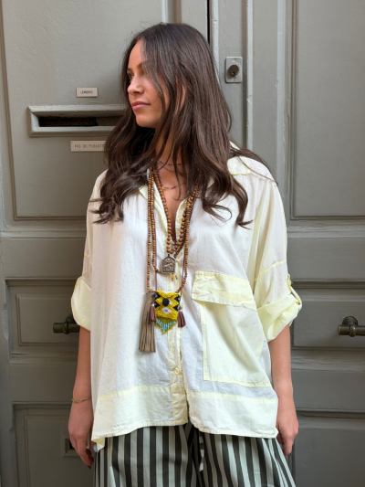 Chemise MIMI jaune