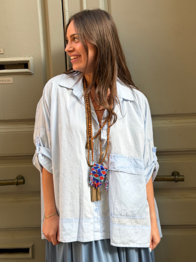 Chemise MIMI bleu