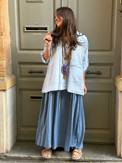 Chemise MIMI bleu