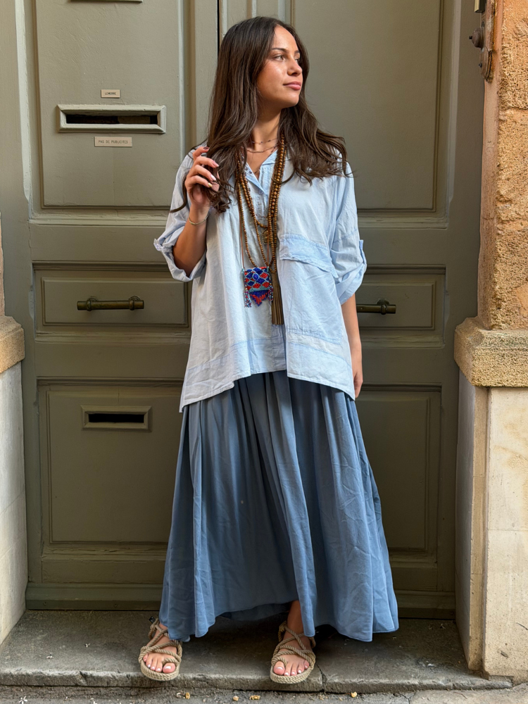 Chemise MIMI bleu