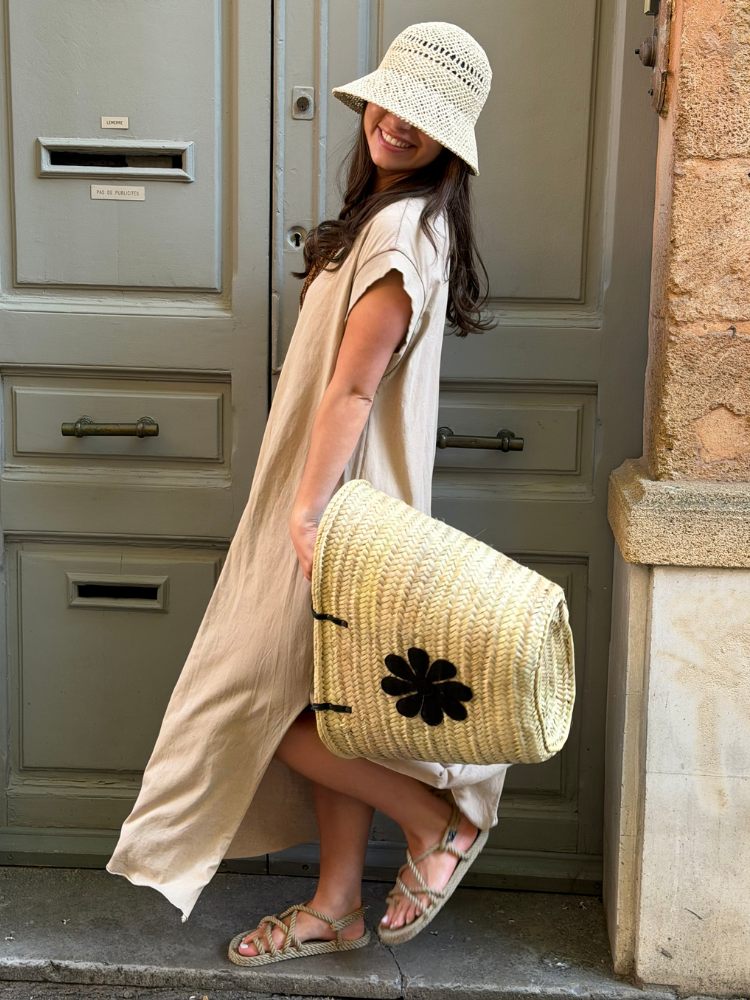 Robe HORTENSE camel