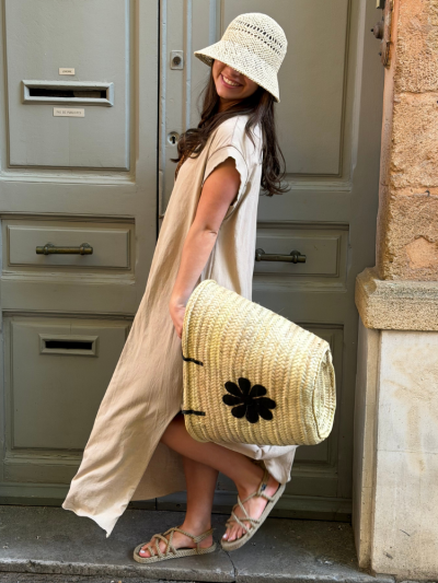 Robe HORTENSE camel
