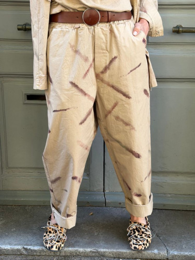 Pantalon FIFFIDI camel