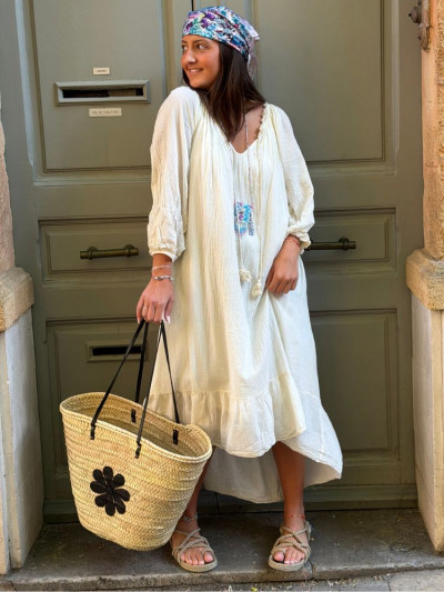 Robe AURIA écru