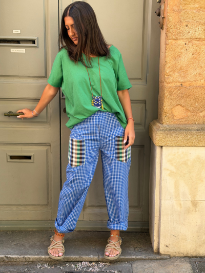 Pantalon MARCUS bleu à... 2