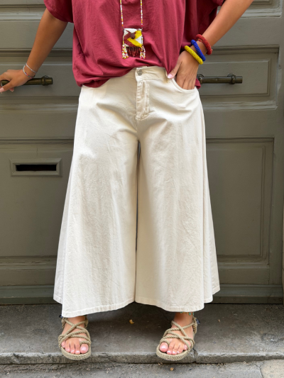 Pantalon LOLO écru