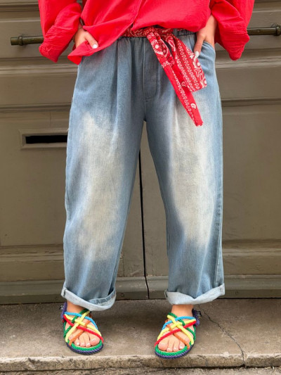 Pantalon WOODLAWN bleu