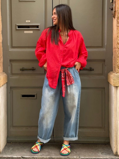 Pantalon WOODLAWN bleu