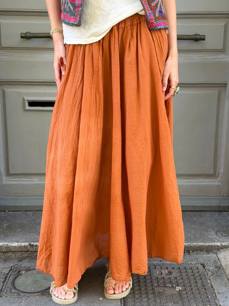 Jupon DIANA terracotta